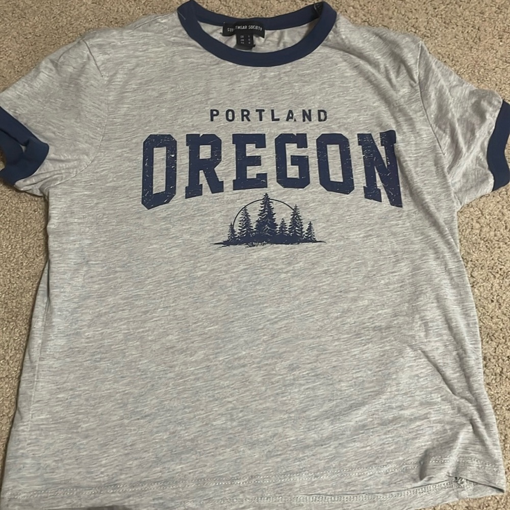 Cropped tee